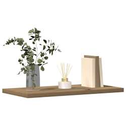 vidaXL P&oacute;łki ścienne, 4 szt., dąb artisan, 40x20x1,5 cm