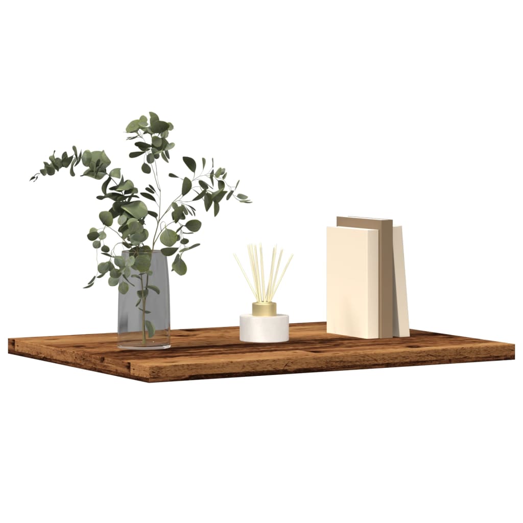 vidaXL Regalböden 4 Stk. Altholz-Optik 40x30x1,5 cm Holzwerkstoff