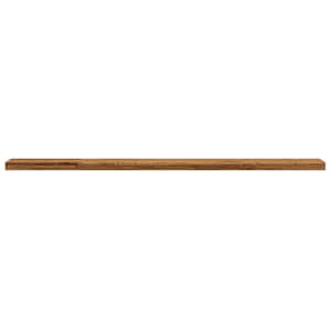 Nástěnné police 4 ks old wood 60 x 20 x 1,5 cm kompozitní dřevo - obrázek 5