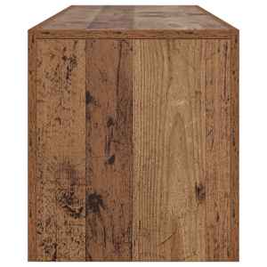 TV stolek s LED old wood 140 x 36,5 x 40 cm kompozitní dřevo - obrázek 8