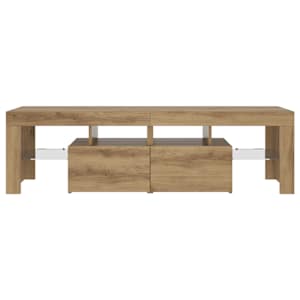 TV stolek s LED dub artisan 140 x 36,5 x 40 cm kompozitní dřevo - obrázek 7