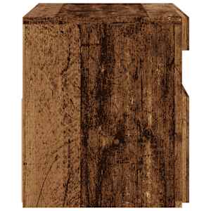 TV stolek s LED old wood 60 x 35 x 40 cm kompozitní dřevo - obrázek 9