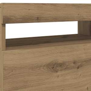 TV stolek s LED dub artisan 60 x 35 x 40 cm kompozitní dřevo - obrázek 9