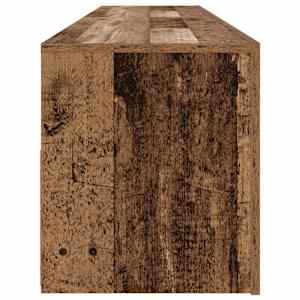 TV stolek s LED old wood 120 x 35 x 40 cm kompozitní dřevo - obrázek 8