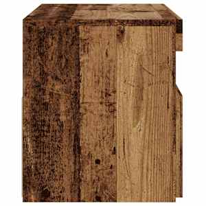 TV stolek s LED old wood 75 x 35 x 40 cm kompozitní dřevo - obrázek 9
