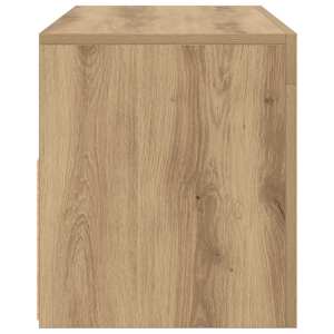TV stolek s LED dub artisan 90 x 35 x 40 cm kompozitní dřevo - obrázek 7
