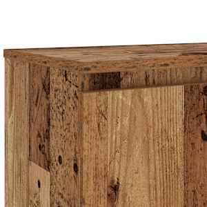 TV stolek s LED old wood 120 x 30 x 36 cm kompozitní dřevo - obrázek 11