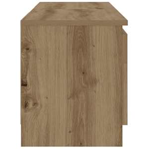 TV stolek s LED dub artisan 120 x 30 x 36 cm kompozitní dřevo - obrázek 8
