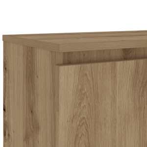 TV stolek s LED dub artisan 120 x 30 x 36 cm kompozitní dřevo - obrázek 11