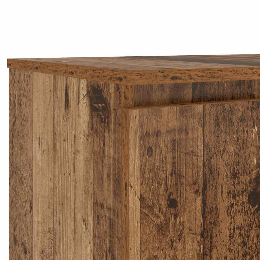 TV stolek s LED old wood 140 x 40 x 36 cm kompozitní dřevo - obrázek 14