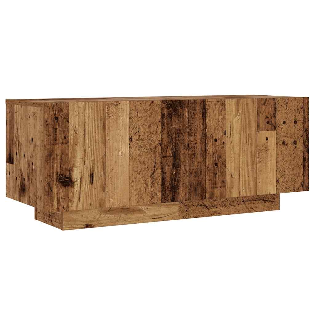 vidaXL TV stolek old wood 100 x 35 x 40 cm kompozitní dřevo