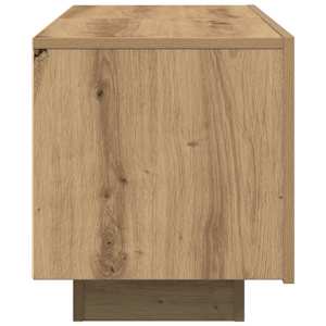 TV stolek dub artisan 100 x 35 x 40 cm kompozitní dřevo - obrázek 6