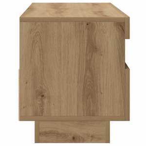 TV skříňka s LED dub artisan 100 x 35 x 40 cm kompozitní dřevo - obrázek 9