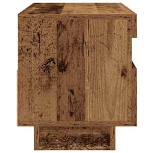 TV stolek s LED old wood 80 x 35 x 40 cm kompozitní dřevo - obrázek 7