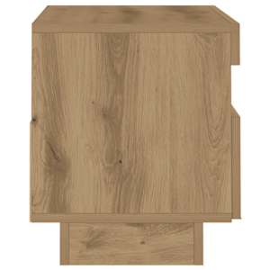 TV skříňka s LED dub artisan 80 x 35 x 40 cm kompozitní dřevo - obrázek 8