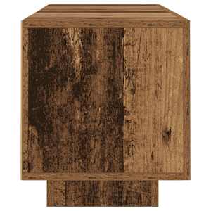 TV stolek s LED old wood 160 x 35 x 40 cm kompozitní dřevo - obrázek 8