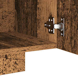 TV stolek s LED old wood 160 x 35 x 40 cm kompozitní dřevo - obrázek 11