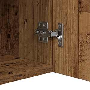 Příborník s LED old wood 80 x 35 x 75 cm kompozitní dřevo - obrázek 11