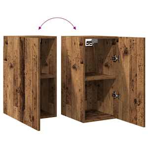 TV skříňky 2 ks old wood 30,5 x 30 x 60 cm kompozitní dřevo - obrázek 8