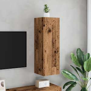 TV skříňka old wood 30,5 x 30 x 90 cm kompozitní dřevo - obrázek 3
