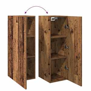 TV skříňka old wood 30,5 x 30 x 90 cm kompozitní dřevo - obrázek 8