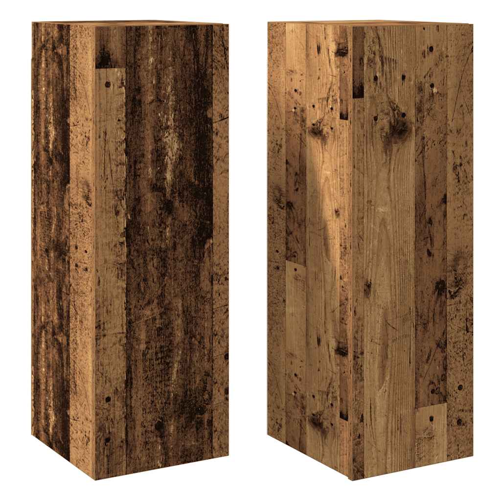 Levně vidaXL TV skříňky 2 ks old wood 30,5 x 30 x 90 cm kompozitní dřevo