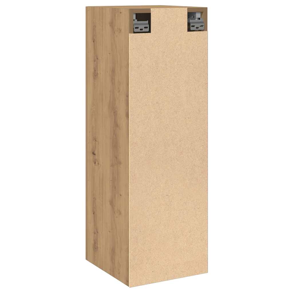 vidaXL Tv-meubel 30,5x30x90 cm bewerkt hout artisanaal eikenkleurig, foto 4