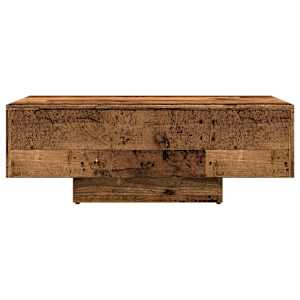 Konferenční stolek old wood 85 x 55 x 31 cm kompozitní dřevo - obrázek 4