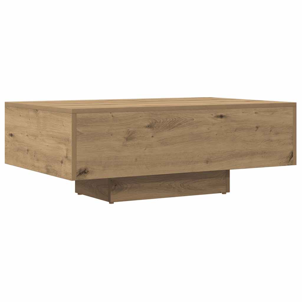 vidaXL Konferenční stolek dub artisan 85 x 55 x 31 cm kompozitní dřevo