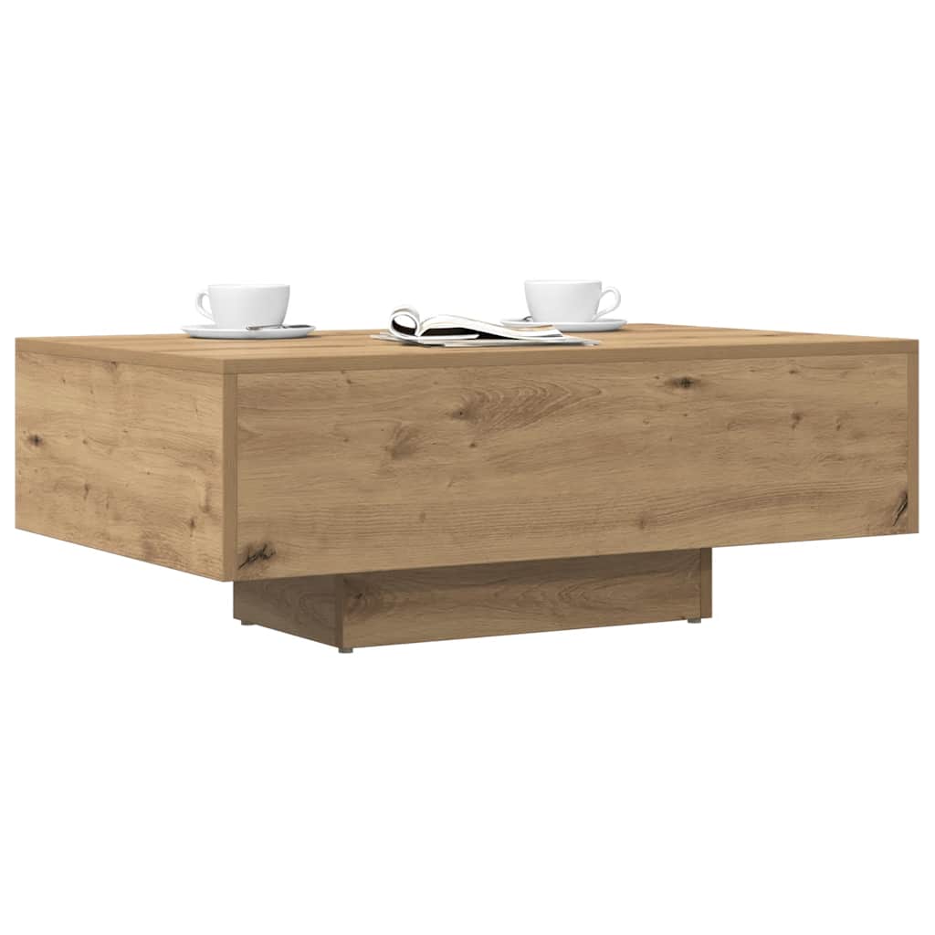 vidaXL Couchtisch Artisan-Eiche 85x55x31 cm Holzwerkstoff