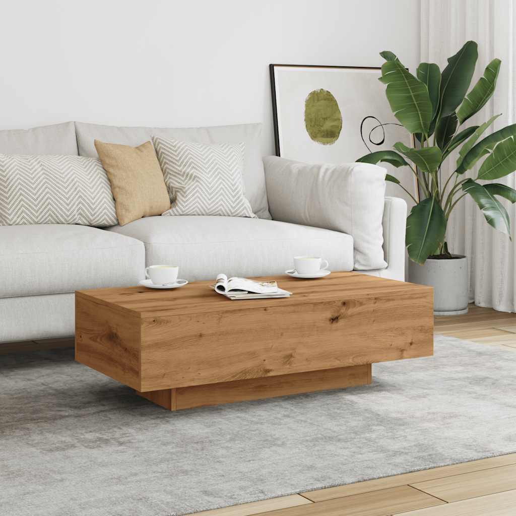 Thumbnail - vidaXL Couchtisch Artisan-Eiche 100x49,5x31 cm Holzwerkstoff