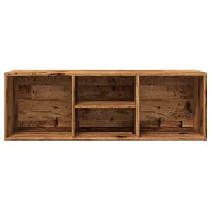 Botníková lavice old wood 105 x 35 x 35 cm kompozitní dřevo - obrázek 4