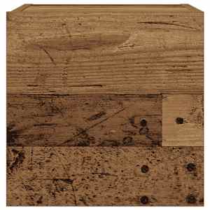 Nástěnná TV skříňka old wood 30,5 x 30 x 30 cm - obrázek 4