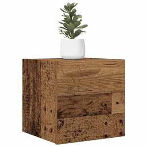 Nástěnná TV skříňka old wood 30,5 x 30 x 30 cm - obrázek 1