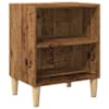 vidaXL &ouml;&ouml;kapp Vana puit 40x30x50 cm Engineered Wood