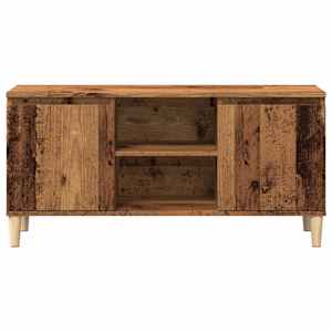 TV skříňka old wood 102 x 35 x 50 cm kompozitní dřevo - obrázek 4