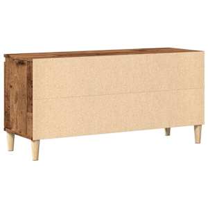 TV skříňka old wood 102 x 35 x 50 cm kompozitní dřevo - obrázek 6