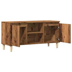 TV skříňka old wood 102 x 35 x 50 cm kompozitní dřevo - obrázek 9