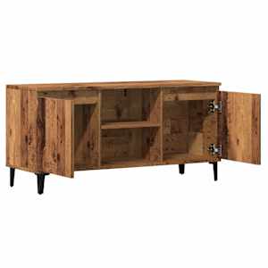 TV skříňka old wood 102 x 35 x 50 cm kompozitní dřevo - obrázek 7