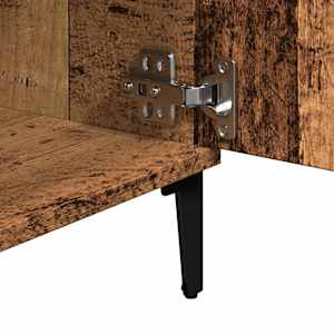 TV skříňka old wood 102 x 35 x 50 cm kompozitní dřevo - obrázek 8