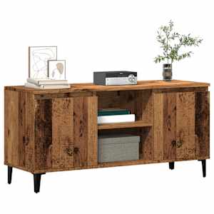 TV skříňka old wood 102 x 35 x 50 cm kompozitní dřevo - obrázek 1