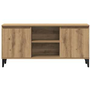 TV skříňka dub artisan 102 x 35 x 50 cm kompozitní dřevo - obrázek 5