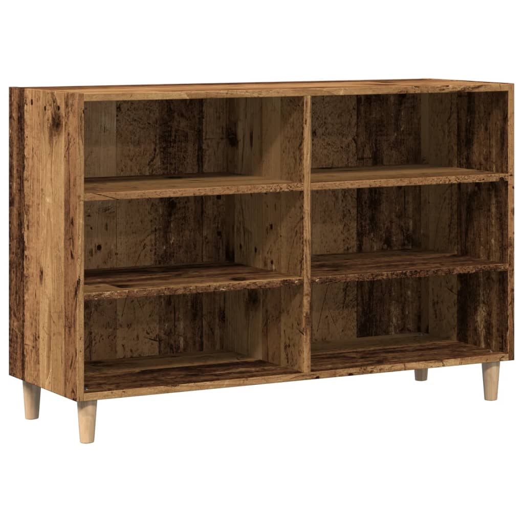 vidaXL Příborník old wood 103,5 x 35 x 70 cm kompozitní dřevo
