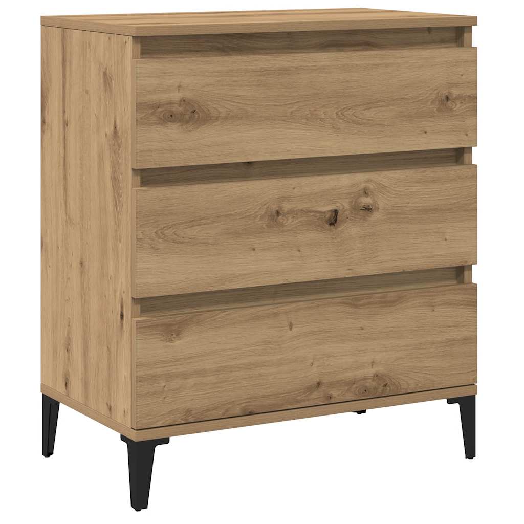 vidaXL Příborník dub artisan 60 x 35 x 70 cm kompozitní dřevo
