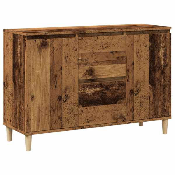 vidaXL puhvetkapp, vana puit, 102x35x70 cm, tehispuit