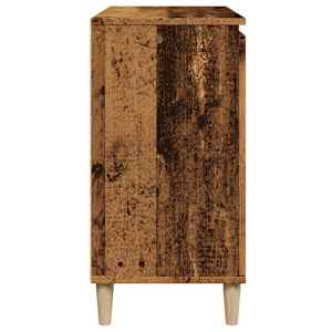 Příborník old wood 102 x 35 x 70 cm kompozitní dřevo - obrázek 6
