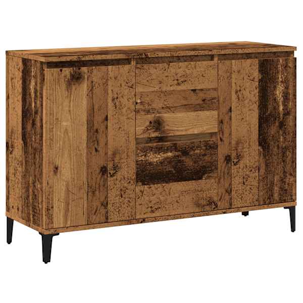 vidaXL puhvetkapp, vana puit, 102x35x70 cm, tehispuit