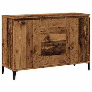 Příborník old wood 102 x 35 x 70 cm kompozitní dřevo - obrázek 2