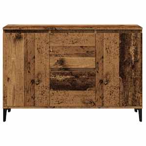 Příborník old wood 102 x 35 x 70 cm kompozitní dřevo - obrázek 4