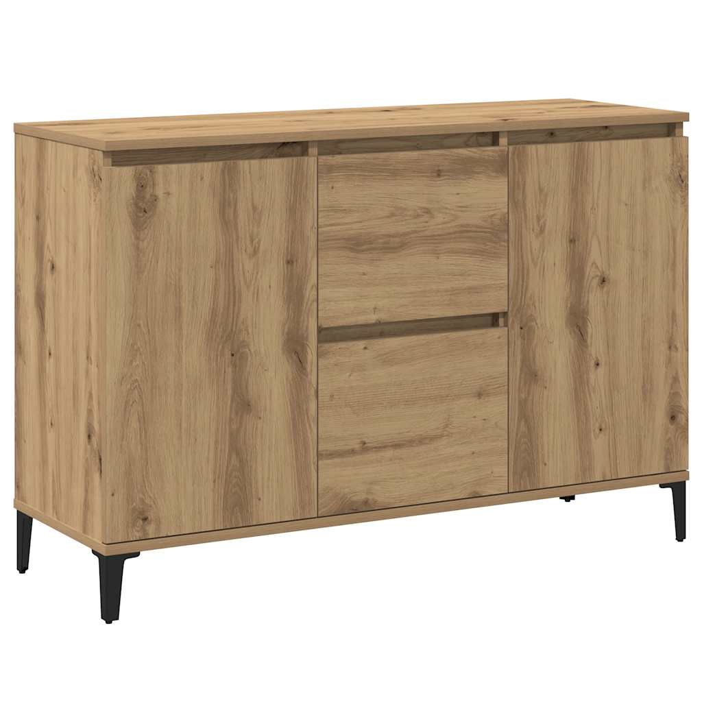 vidaXL Příborník dub artisan 102 x 35 x 70 cm kompozitní dřevo